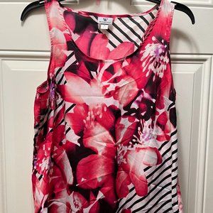 Worthington Sleeveless Blouse Size M